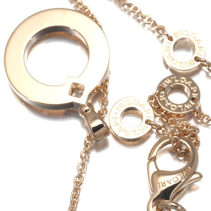 Bvlgari Necklace Bvlgaribvlgari Diamond 18K 750 Rose Gold