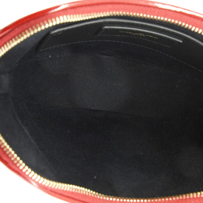 Saint Laurent Love Heart Tassel Chain Bag Patent Small