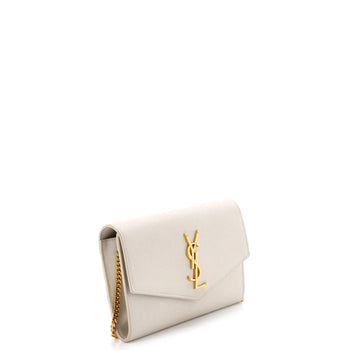 Saint Laurent Uptown Chain Wallet Leather