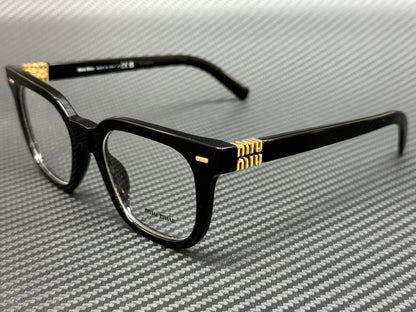 Miu Miu Mu 06Xv 16K1O1 Black Women'S 49 Mm