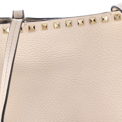 Valentino Garavani Rockstud Shopper Tote Leather Large