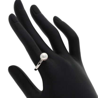 Tasaki Ring Akoya Pearl Pearl Diamond Platinum
