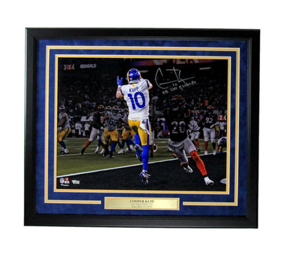 Cooper Kupp Autographed 16X20 Photo Los Angeles