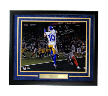 Cooper Kupp Autographed 16X20 Photo Los Angeles