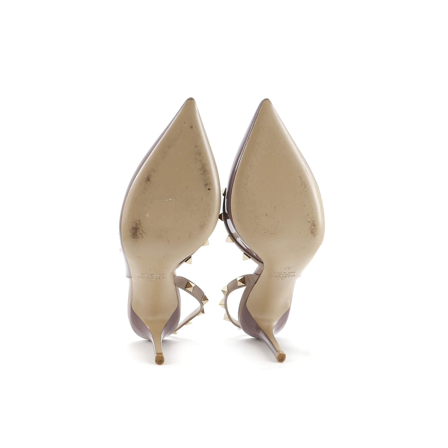 Valentino Garavani Women'S Rockstud Slingback Pumps Patent