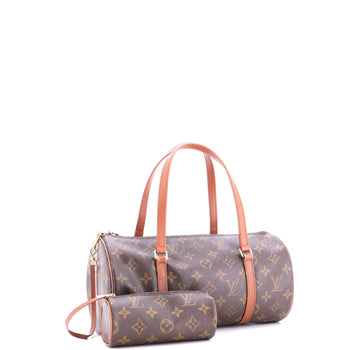 Louis Vuitton Papillon Handbag Monogram Canvas 30