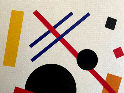 Kazimir Malevich Lithograph Coa