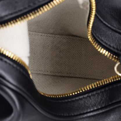 Gucci Attache Shoulder Bag Leather Small