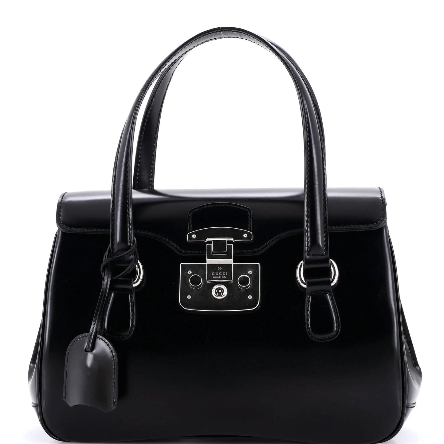 Gucci Lady Lock Satchel Leather Medium
