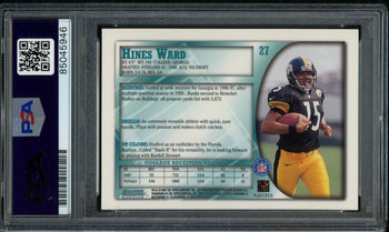 Hines Ward Steelers Autographed 1998 Bowman
