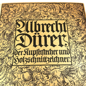 Albrecht Durer By Max J. Friedlnder, 1919 Limited Edition, No. 105/500 Large Hc
