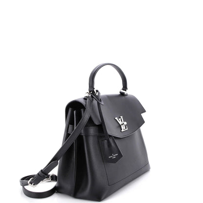 Louis Vuitton Lockme Ever Handbag Leather Mm