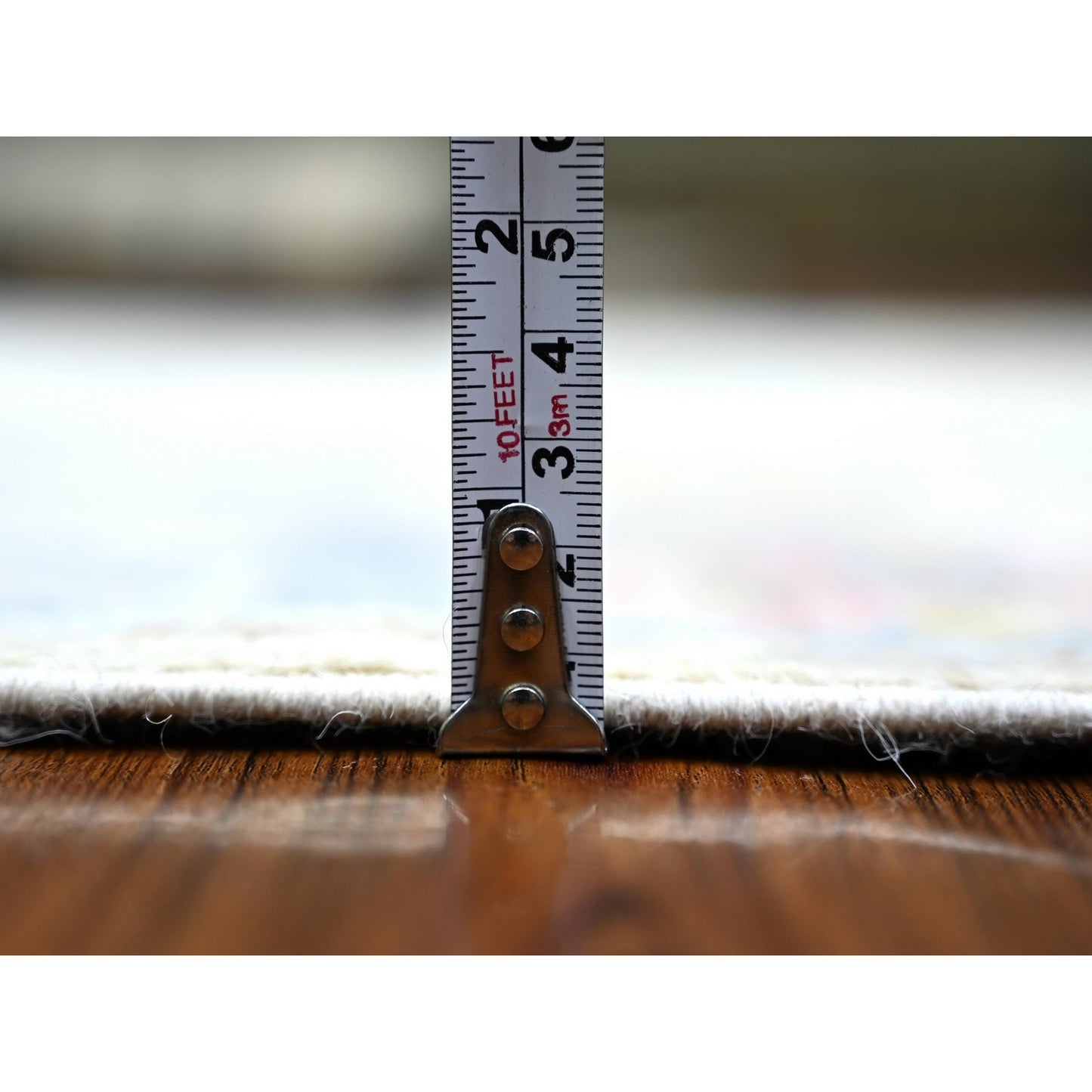 2'8"X19'1" Ivory Wool Hand Knotted Afghan Angora Oushak Xl Runner Rug