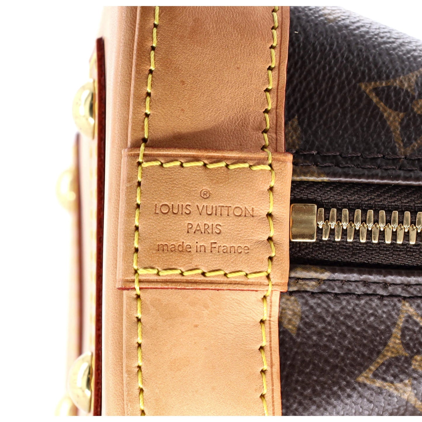 Louis Vuitton Alma Handbag Monogram Canvas Bb