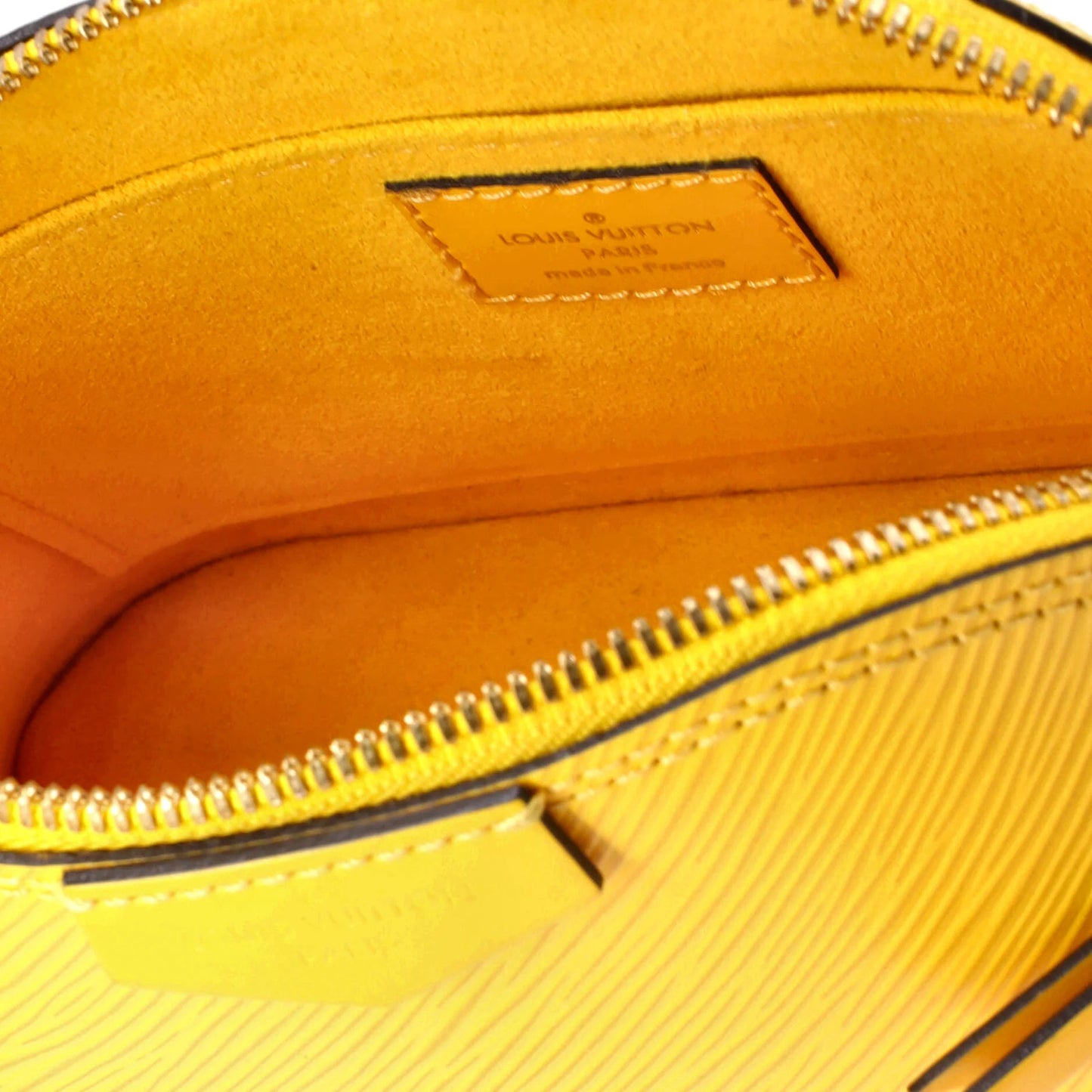 Louis Vuitton Alma Chain Handbag Epi Leather Mini