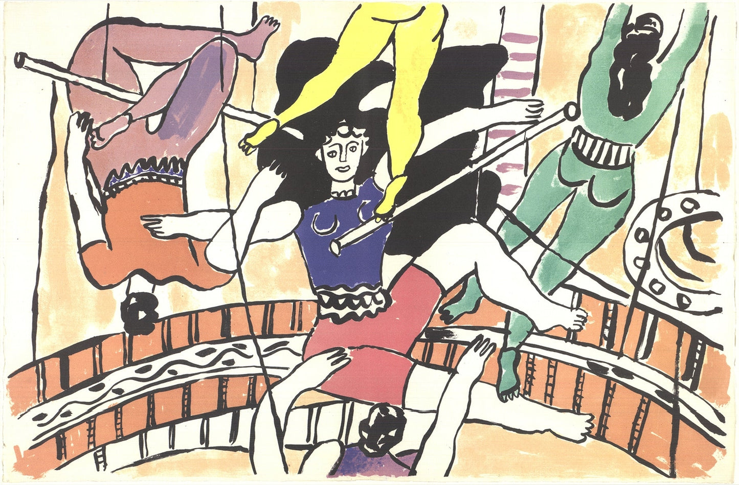 Fernand Leger A Circus Family: Picasso To Leger " Offset Lithograph