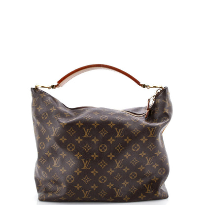 Louis Vuitton Sully Handbag Monogram Canvas Pm