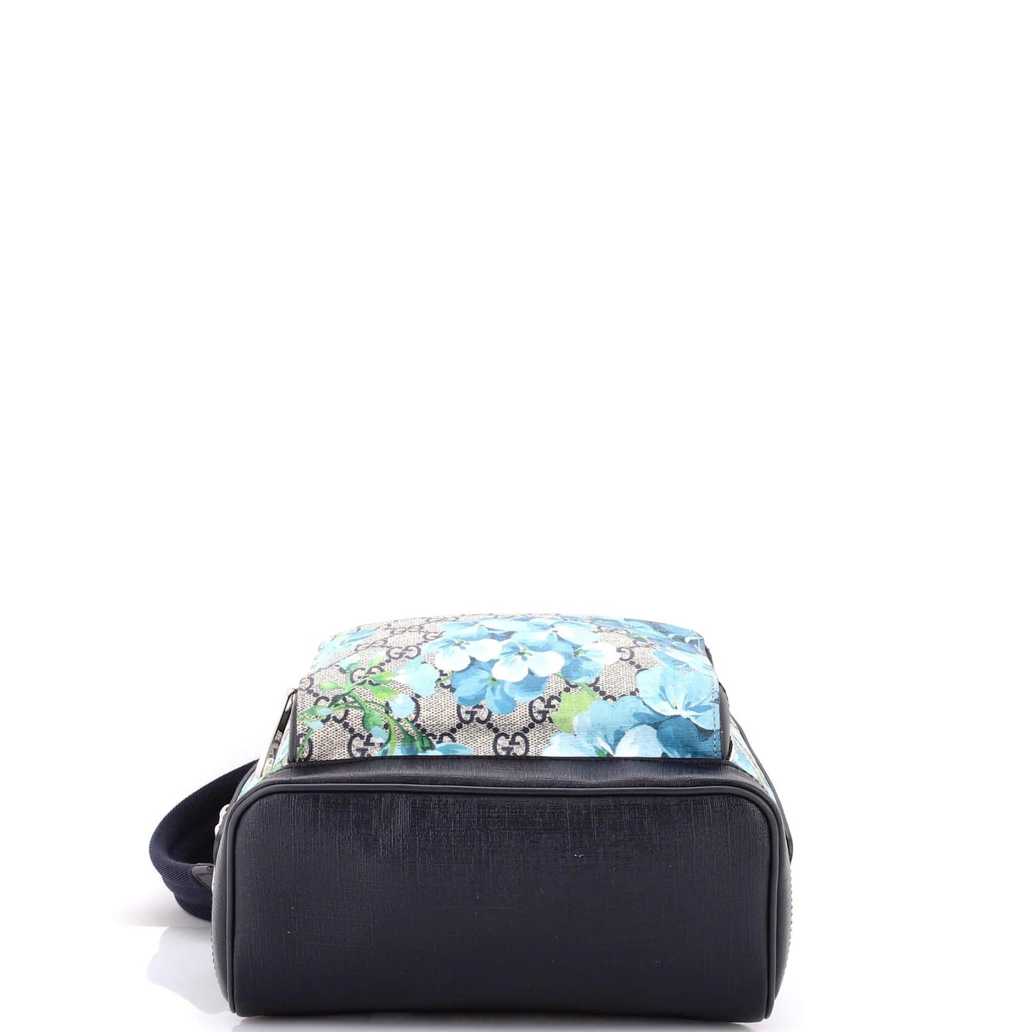 Gucci Zip Pocket Backpack Blooms Print Gg Coated Canvas Small