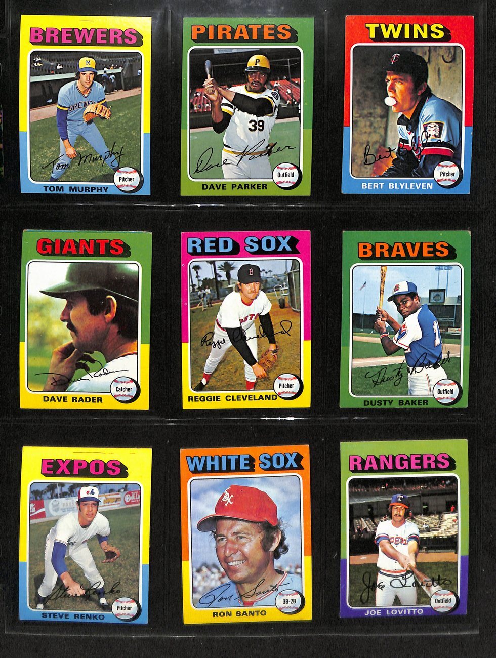 1975 Topps Mini Baseball Complete Set (660)