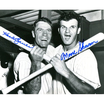 Hank Bauer & Moose Skowron Autographed 8X10 Photo