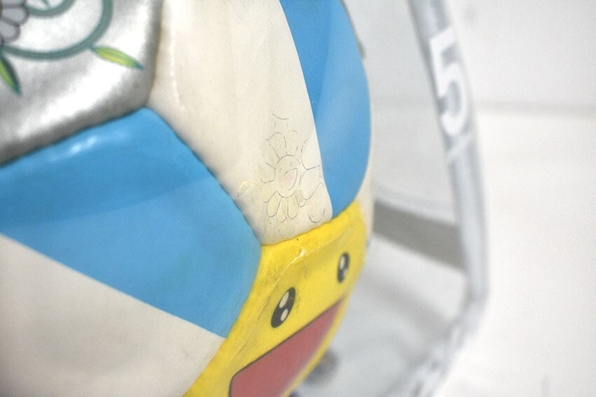 Takashi Murakami Flowerball Original Art Work Soccer Ball Rare