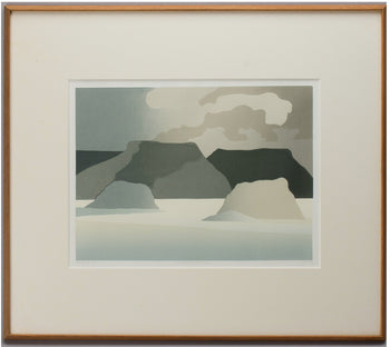 Toni Onley - Inland Sea Of Seto Japan Original