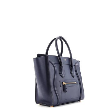 Celine Luggage Bag Smooth Leather Micro