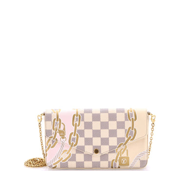 Louis Vuitton Felicie Pochette Limited Edition Nautical Damier
