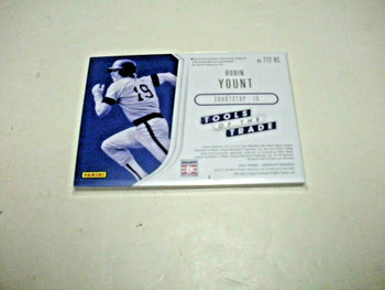 Robin Yount 2021 Panini Absolute Game Used Triple