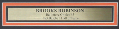 Brooks Robinson Hof Signed/Auto 8X10 Photo Collage Orioles Framed Jsa 200141
