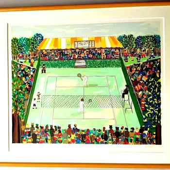 Ivelia Muller Tennis Silkscreen Print Limited