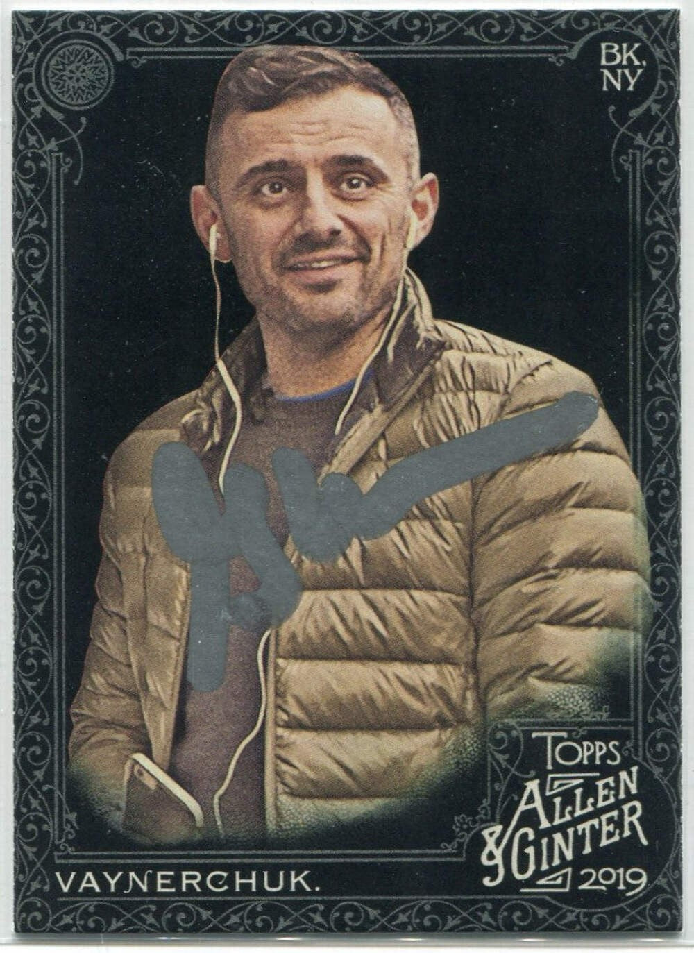 Gary "Vee" Vaynerchuk 2019 Topps Allen & Ginter X Autographed Card (Jsa)