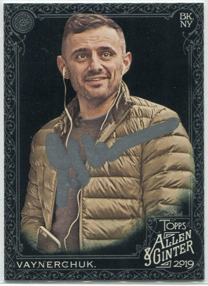 Gary "Vee" Vaynerchuk 2019 Topps Allen & Ginter X Autographed Card (Jsa)