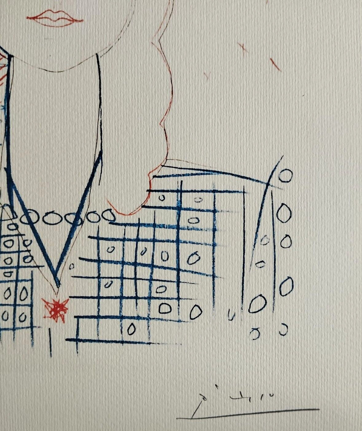 Pablo Picasso Lithograph Coa Signed In Pen Numbered In Pencil 180Ex