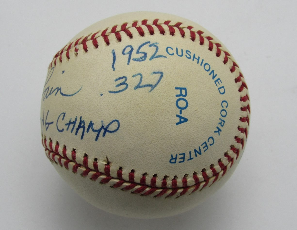 Ferris Fain Signed/Inscribed Oal Baseball Chicago White Sox 196326