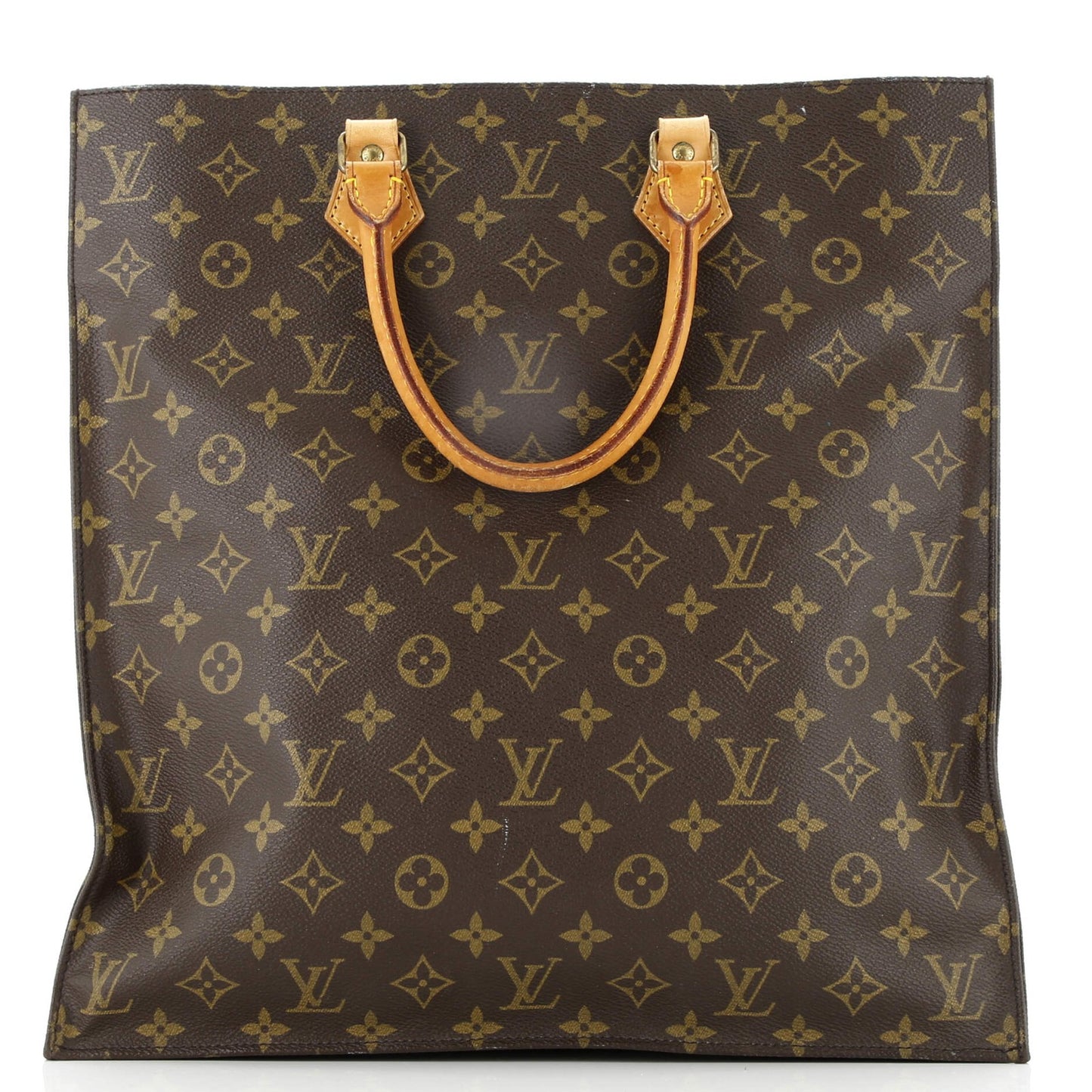 Louis Vuitton Vintage Sac Plat Bag Monogram Canvas