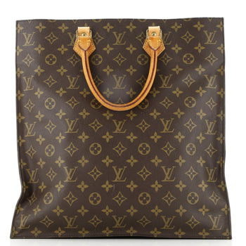 Louis Vuitton Vintage Sac Plat Bag Monogram Canvas