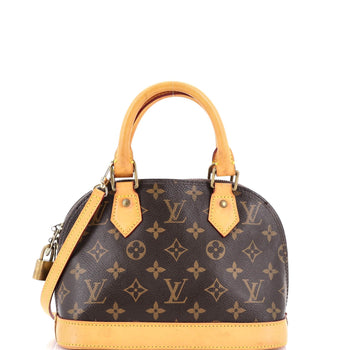 Louis Vuitton Alma Handbag Monogram Canvas Bb
