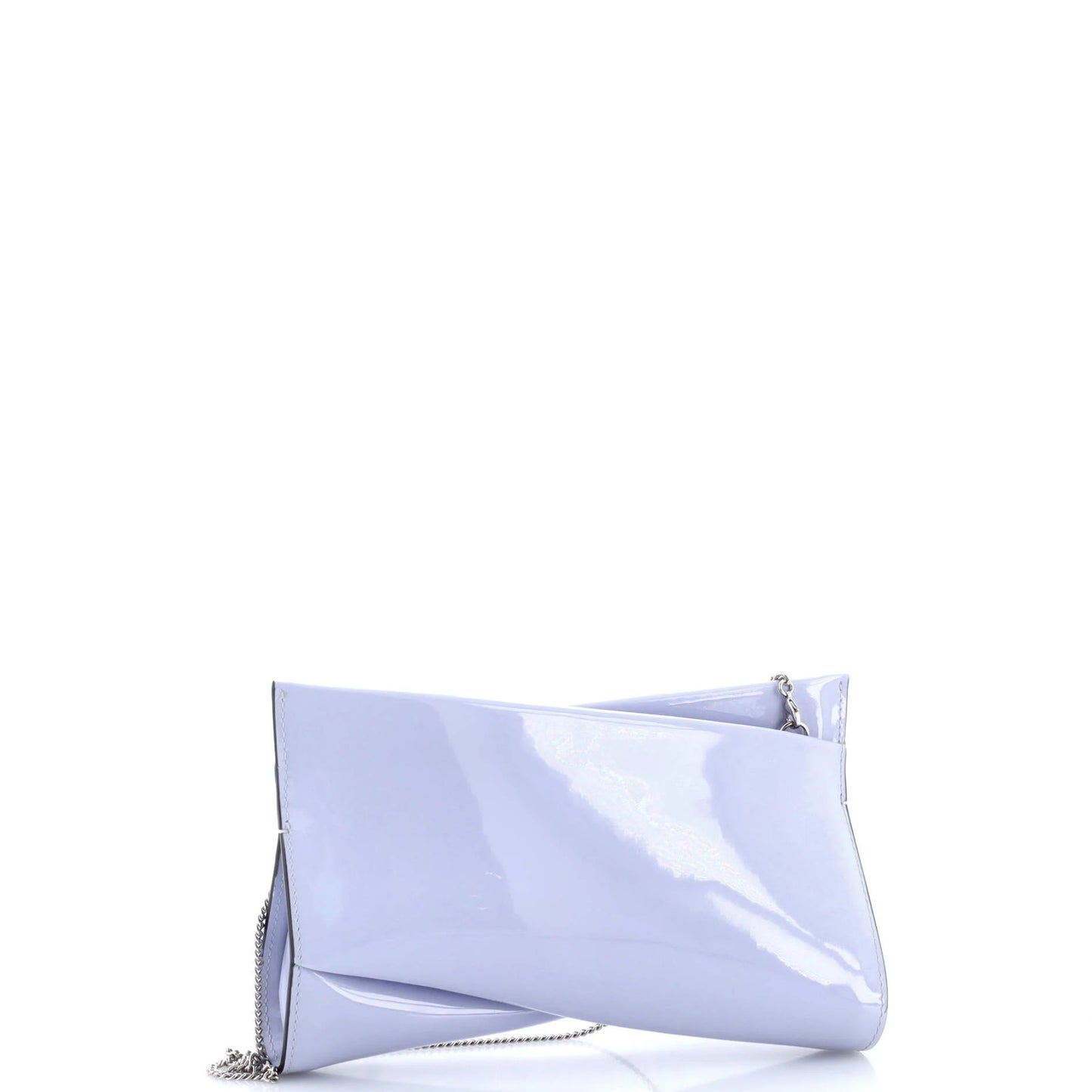 Christian Louboutin Loubitwist Clutch On Chain Leather Small