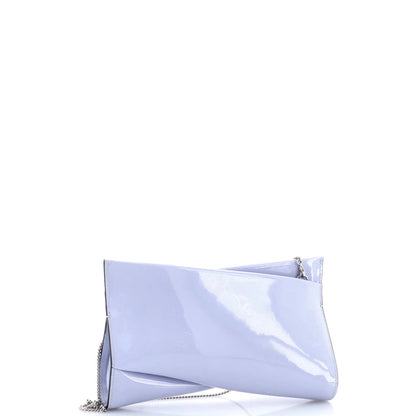 Christian Louboutin Loubitwist Clutch On Chain Leather Small