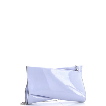Christian Louboutin Loubitwist Clutch On Chain Leather Small