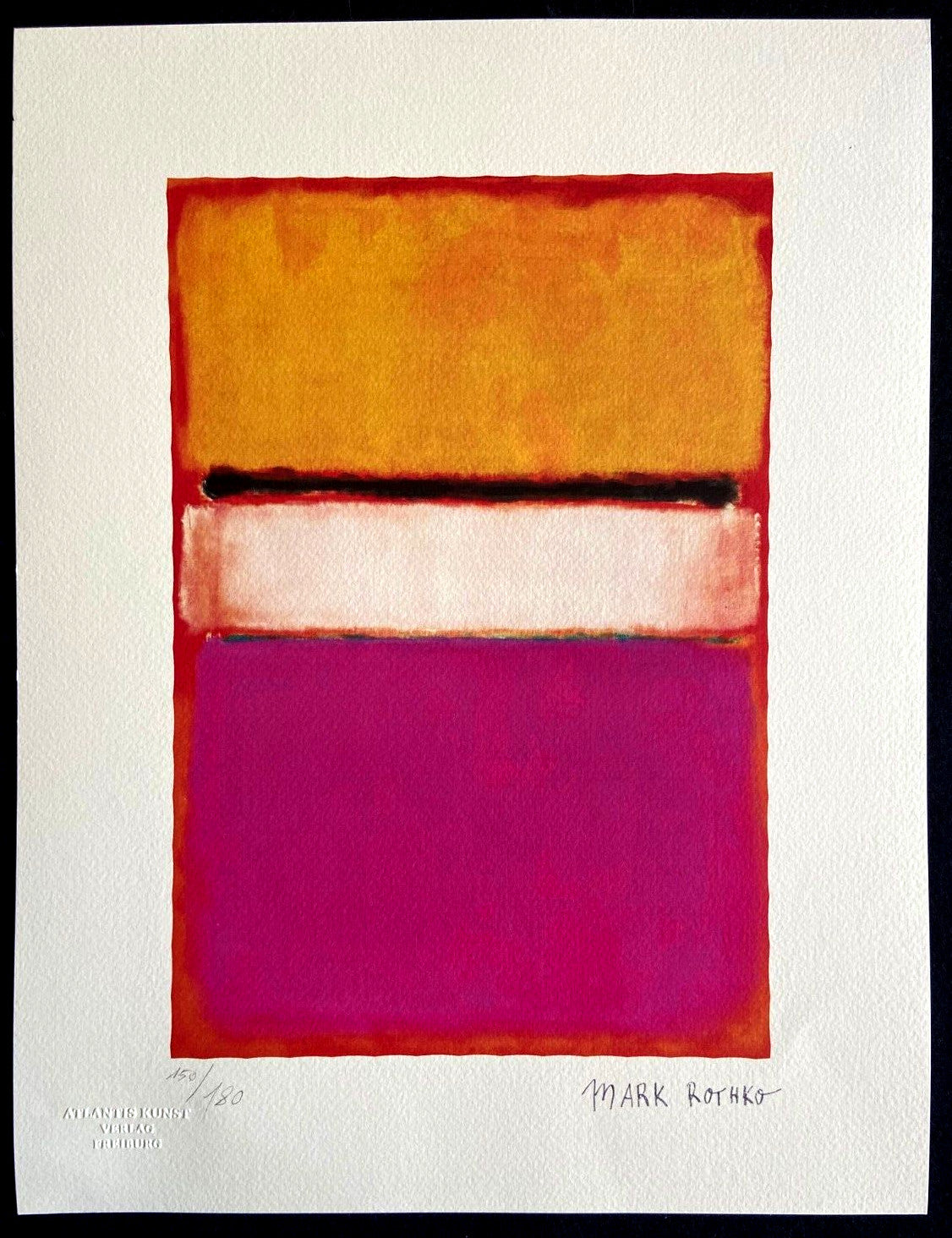 Mark Rothko Lithograph