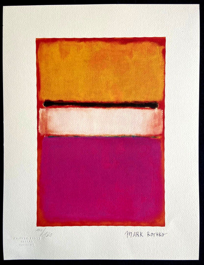 Mark Rothko Lithograph