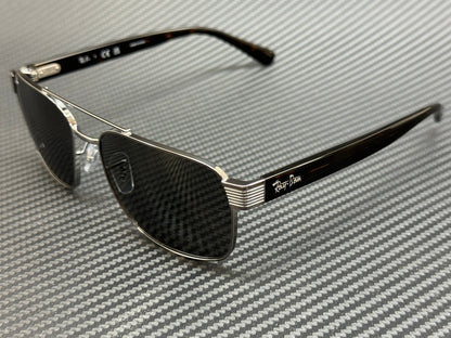 RAY BAN RB3751 004 B1 Gunmetal Grey Unisex 61 mm Sunglasses