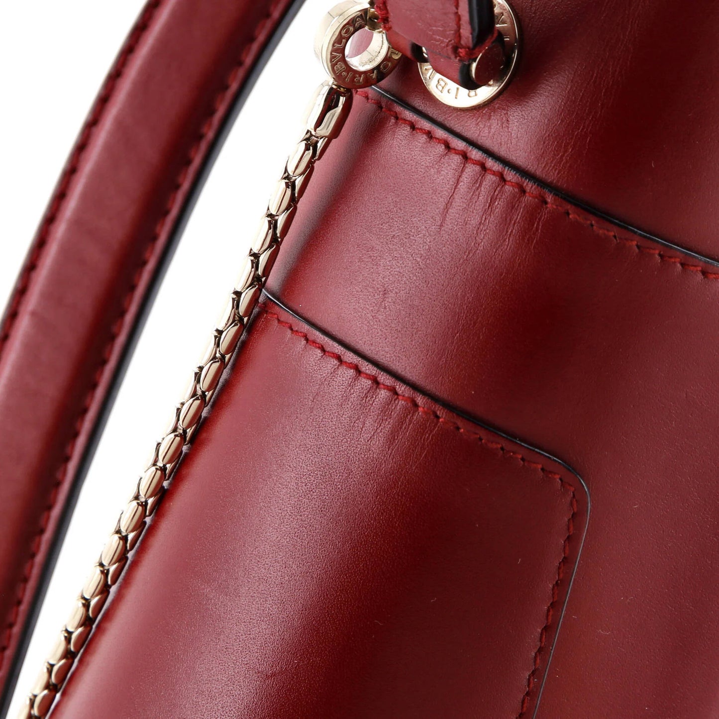 Bvlgari Serpenti Forever Top Handle Bag Leather Medium