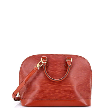 Louis Vuitton Vintage Alma Handbag Epi Leather Pm