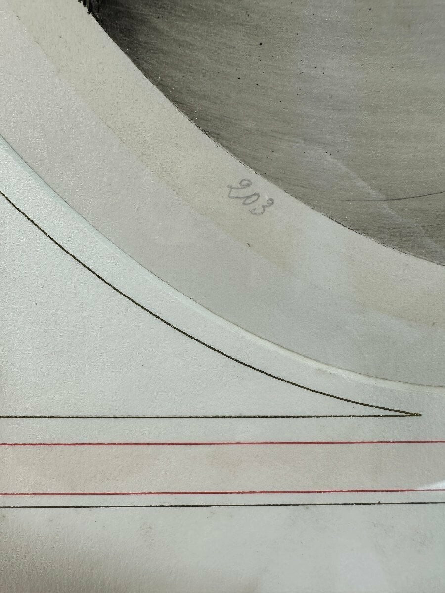 Louis Icart - Spilled Apple - Original Etching Singed Framed