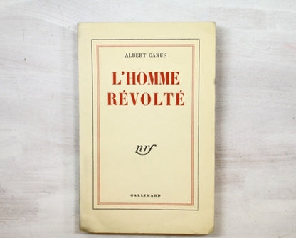 L'Homme Rvolt (The Rebel) - 1951 Albert Camus 1St Edition Limited Edition 250