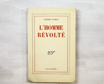 L'Homme Rvolt (The Rebel) - 1951 Albert Camus 1St Edition Limited Edition 250