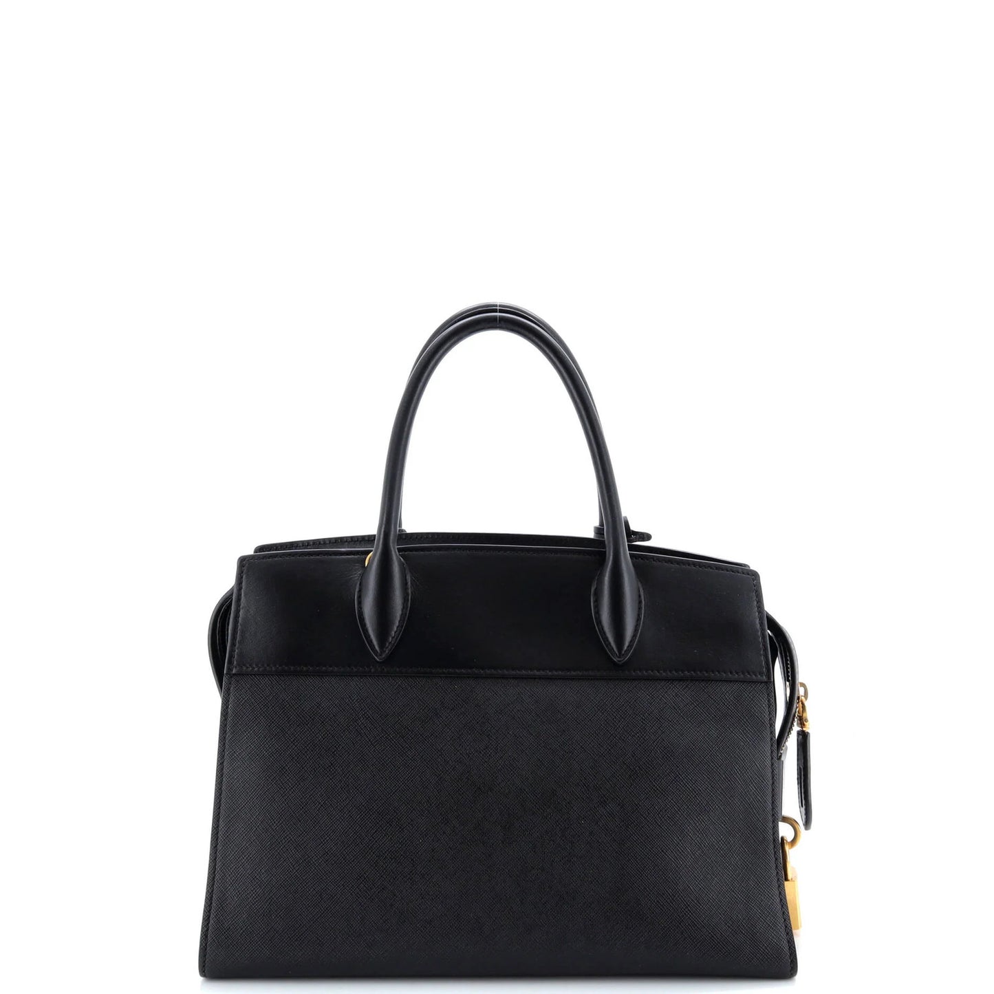 Prada Esplanade Tote Saffiano With City Calf Medium